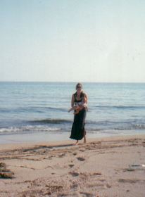 am Strand